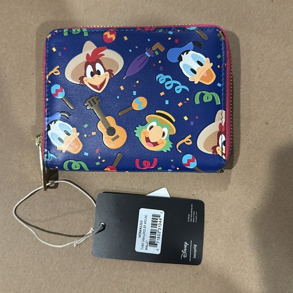 Three Caballeros loungefly Wallet - Picture 2 of 3